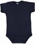 Rabbit Skins 4400 Infant Baby Rib Bodysuit Front Thumbnail