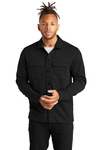 mercer+mettle mm3004 double-knit snap front jacket Front Thumbnail
