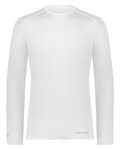 holloway 222138 adult essential long sleeve t-shirt powered by coolcore Front Thumbnail