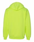 Independent Trading Co. SS4500Z Midweight Full-Zip Hooded Sweatshirt Back Thumbnail