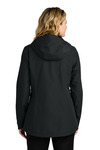 port authority l714 women's c-free ® rain jacket Back Thumbnail