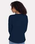 next level 3911nl ladies' relaxed long sleeve t-shirt Back Thumbnail