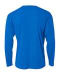 a4 n3165 cooling performance long sleeve t-shirt Back Thumbnail