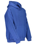 LAT 2296 Youth Pullover Fleece Hoodie Side Thumbnail