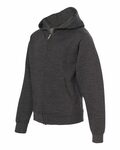 Independent Trading Co. SS4001YZ Youth Midweight Full-Zip Hooded Sweatshirt Side Thumbnail