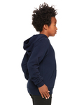 Bella + Canvas 3719Y Youth Sponge Fleece Pullover Hooded Sweatshirt Side Thumbnail