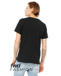 bella + canvas 3011c fast fashion men's split hem t-shirt Back Thumbnail