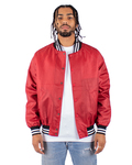 Shaka Wear SHVBJ Men's Varsity Bomber Jacket Front Thumbnail