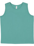 LAT 6123 Youth Fine Jersey Tank Front Thumbnail