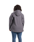 berne wjs303 ladies' highland softshell jacket Back Thumbnail