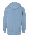 Independent Trading Co. PRM4500 Midweight Pigment-Dyed Hooded Sweatshirt Back Thumbnail