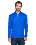 UltraClub 8230 Men's Cool & Dry Sport Quarter-Zip Pullover Front Thumbnail
