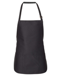 liberty bags 5507 adjustable neck strap apron Front Thumbnail