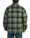 berne sh69 men's timber flannel shirt jacket Back Thumbnail