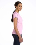 LAT 3516 Ladies' Fine Jersey T-Shirt Side Thumbnail