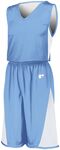 Russell Athletic 5R6DLB Youth Undivided Single Ply Reversible Shorts Front Thumbnail