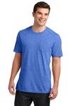 District DT6000P Very Important Tee ® with Pocket Front Thumbnail
