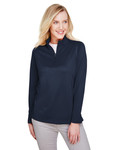 Harriton M748W Ladies' Advantage Snag Protection Plus Quarter-Zip Side Thumbnail