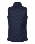 weatherproof w207359 women's vintage diamond quilted vest Back Thumbnail