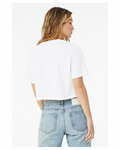 Bella + Canvas 6482 FWD Fashion Ladies' Jersey Cropped T-Shirt Back Thumbnail
