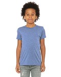 bella + canvas 3413y youth triblend short-sleeve t-shirt Front Thumbnail
