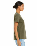 Bella + Canvas 6405 Ladies' Relaxed Jersey V-Neck T-Shirt Side Thumbnail