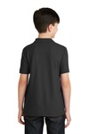Port Authority Y500 Youth Silk Touch™ Polo Back Thumbnail