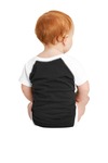 Rabbit Skins RS4430 Infant Baseball Bodysuit Back Thumbnail