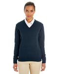 Harriton M420W Ladies' Pilbloc™ V-Neck Sweater Side Thumbnail