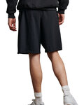 russell athletic 25843m basic cotton pocket shorts Back Thumbnail