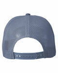 Big Accessories BA682 All-Mesh Patch Trucker Hat Back Thumbnail