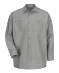 Red Kap SP14 Long Sleeve Industrial Work Shirt Front Thumbnail