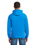 lane seven ls14003 unisex premium full-zip hooded sweatshirt Back Thumbnail