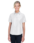Harriton M580W Ladies' Key West Short-Sleeve Performance Staff Shirt Front Thumbnail