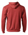 Tultex 331 Full-Zip Hooded Sweatshirt Back Thumbnail