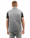 Burnside 32-8703 Men's Quilted Puffer Vest Back Thumbnail