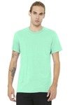 bella + canvas 3001cvc unisex heather cvc t-shirt Front Thumbnail