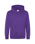 Just Hoods By AWDis JHY001 Youth Midweight College Hooded Sweatshirt Front Thumbnail