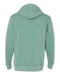 Independent Trading Co. PRM4500 Midweight Pigment-Dyed Hooded Sweatshirt Back Thumbnail