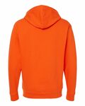 independent trading co. ss4500 midweight hooded sweatshirt Back Thumbnail