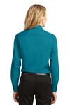 Port Authority L608 Ladies Long Sleeve Easy Care Shirt Back Thumbnail