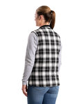 berne wv16 ladies' insulated flannel vest Back Thumbnail