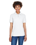 UltraClub 8541 Women's Whisper Pique Polo Side Thumbnail