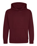 Just Hoods By AWDis JHY001 Youth Midweight College Hooded Sweatshirt Front Thumbnail