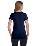 LAT 3616 Ladies Fitted Fine Jersey Tee Back Thumbnail