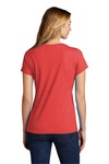 port & company lpc330v ladies tri-blend v-neck tee Back Thumbnail