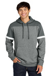 sport-tek stf205 drive fleece colorblock hoodie Front Thumbnail