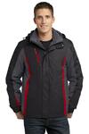 Port Authority J321 Colorblock 3-in-1 Jacket Front Thumbnail