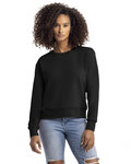 Next Level 9084 Ladies' Laguna Sueded Sweatshirt Front Thumbnail