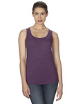 Anvil 6751L Ladies Tri-Blend Racerback Tank Back Thumbnail